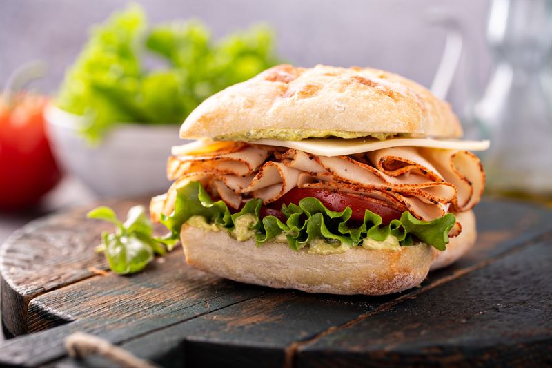 Fresh weekday lunch catering